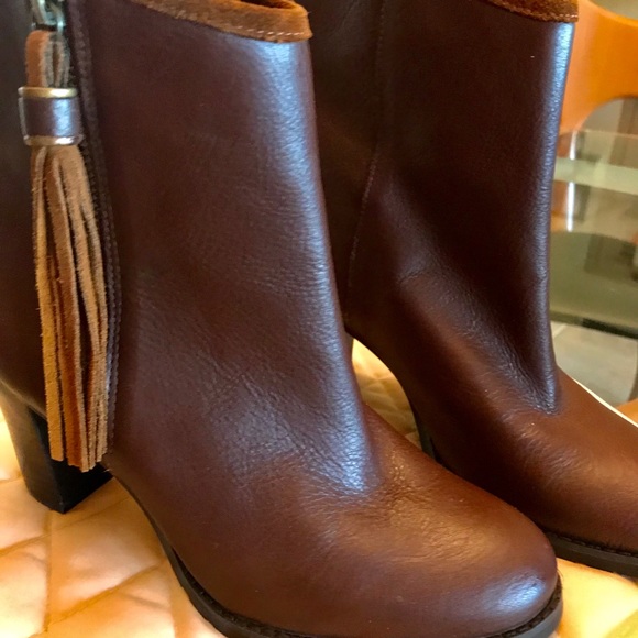 Lauren by Ralph Lauren brown/reddish 6 1/2 - Picture 10 of 11